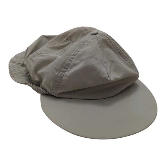 Vintage Columbia PFG Hat Neck Cover Ear Flap Green Adult XL Made In USA - Picture 1 of 6